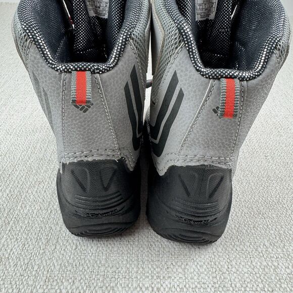 Columbia Bugaboot Youth Boy's Gray Omni Heat Winter Snow Boots BY5955-036 - Picture 4 of 13